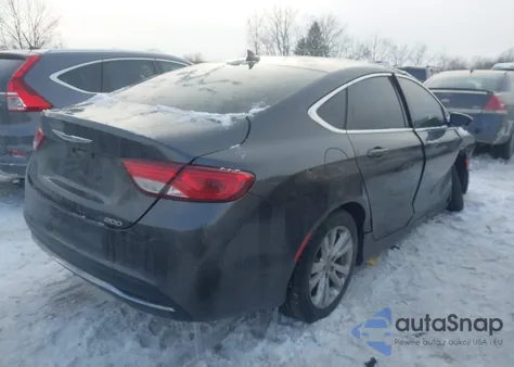 2015 Chrysler 200 Limited из США, поврежденный, VIN 1C3CCCAB2FN592801